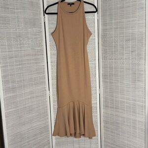 7 for all mankind knit Tan Sleeveless Dress
